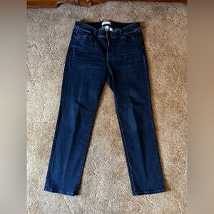 Lane Bryant Dark Blue Straight Leg Jeans